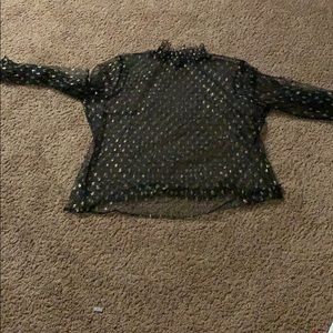 Sheer blouse